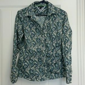 Tommy paisley buttondown