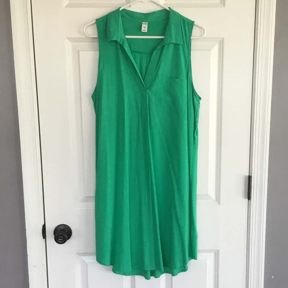 Old Navy sleeveless shirt dress