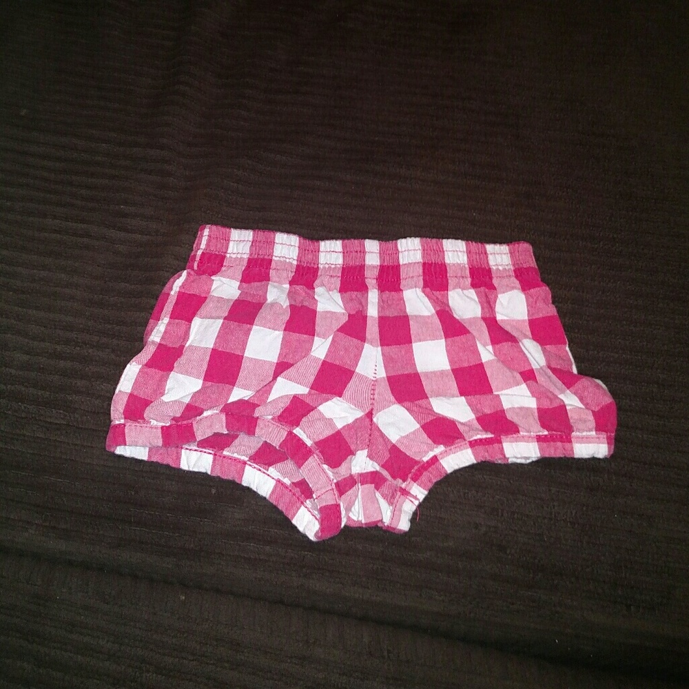 Plaid shorts