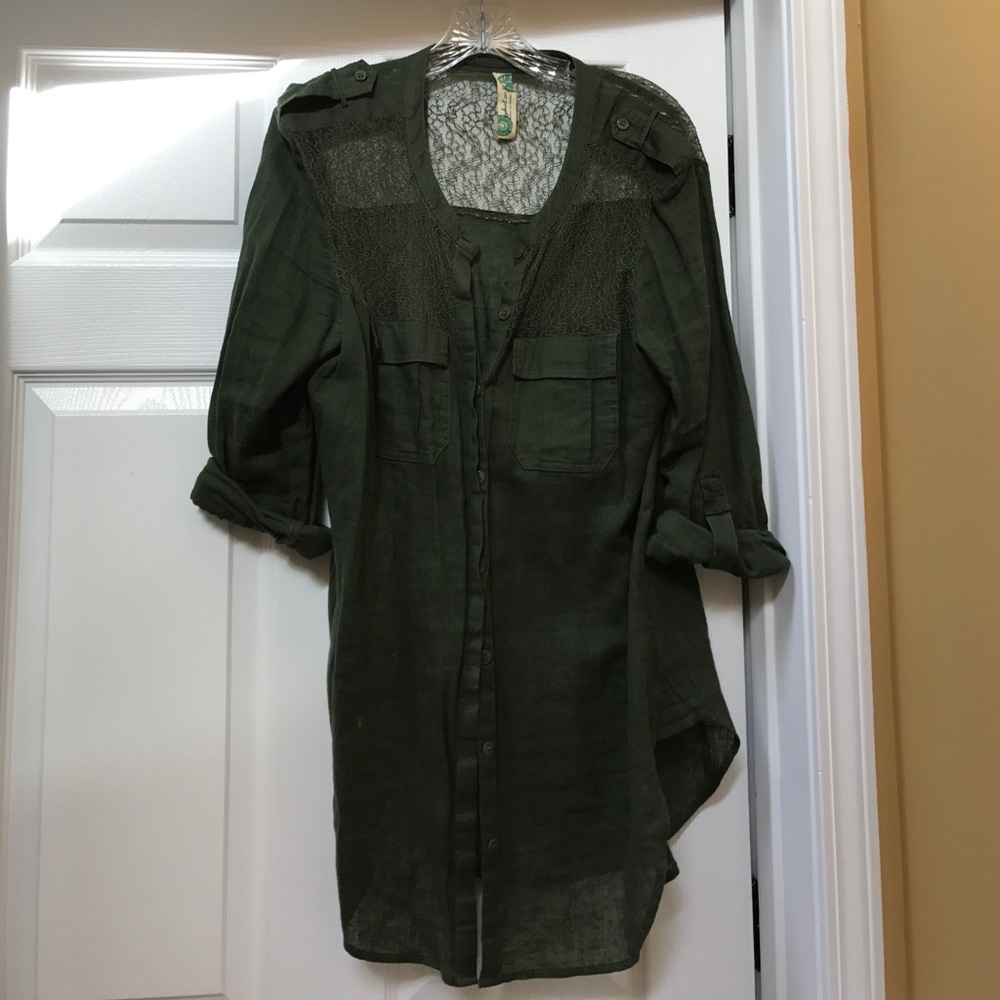 FREE PEOPLE flowy top