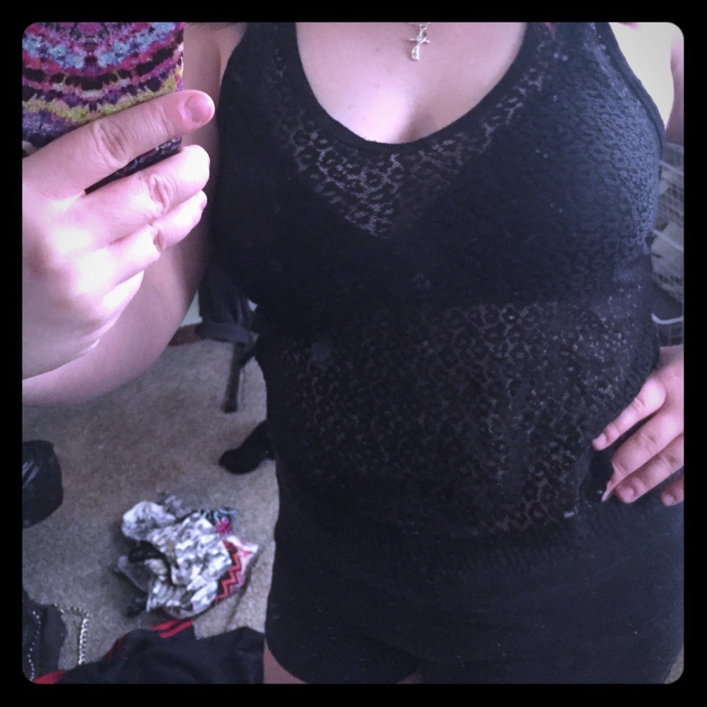 Black Crop Top