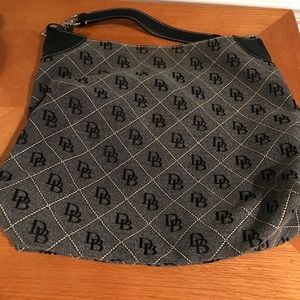 Rooney & Bourke Grey and Black Bag