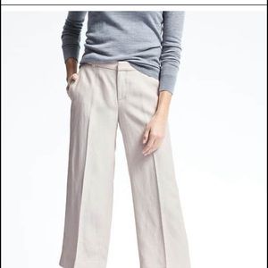 Banana Republic Wide Leg Crop Pant