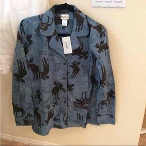 Hatley moose pajamas, brand new!