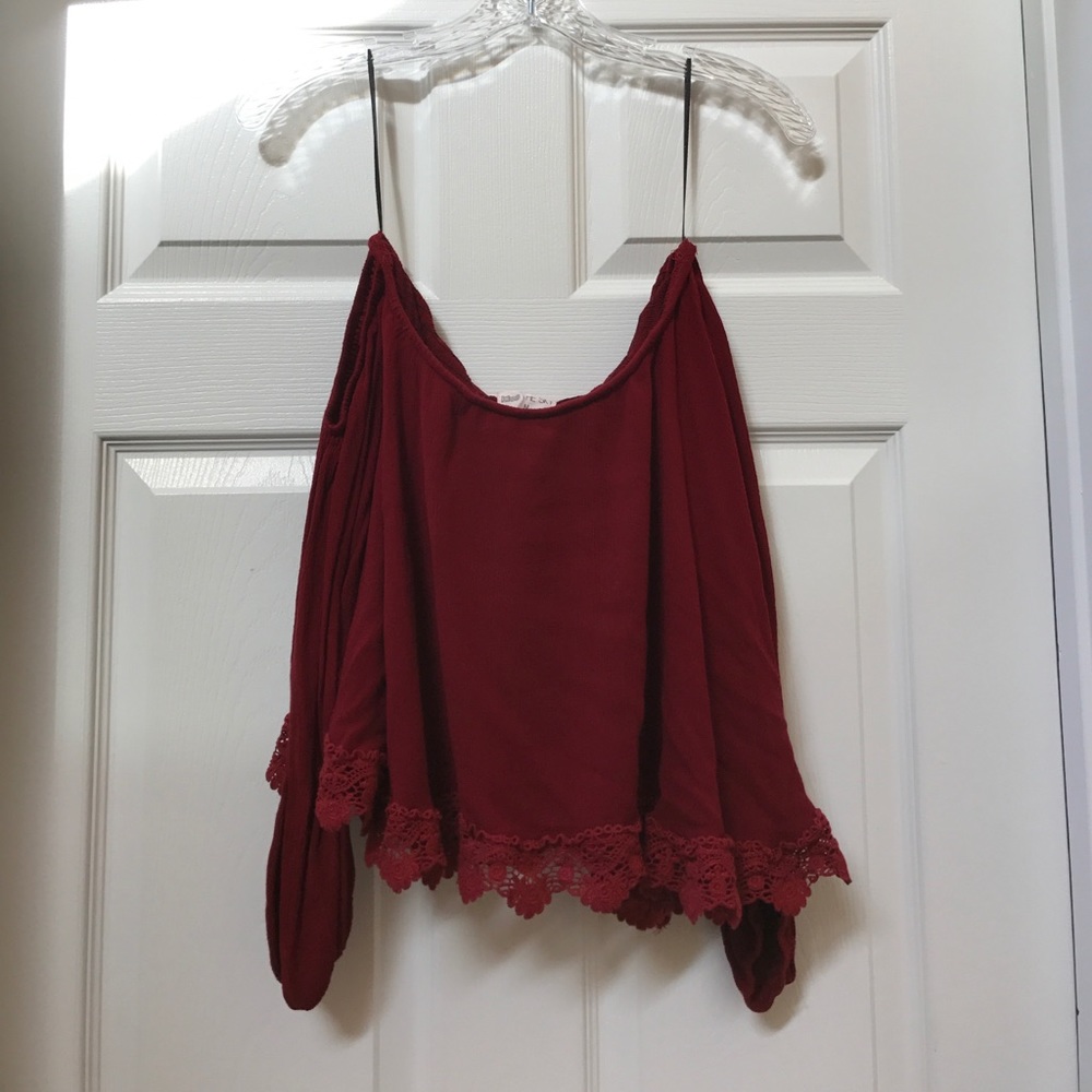 OFF THE SHOULDER top