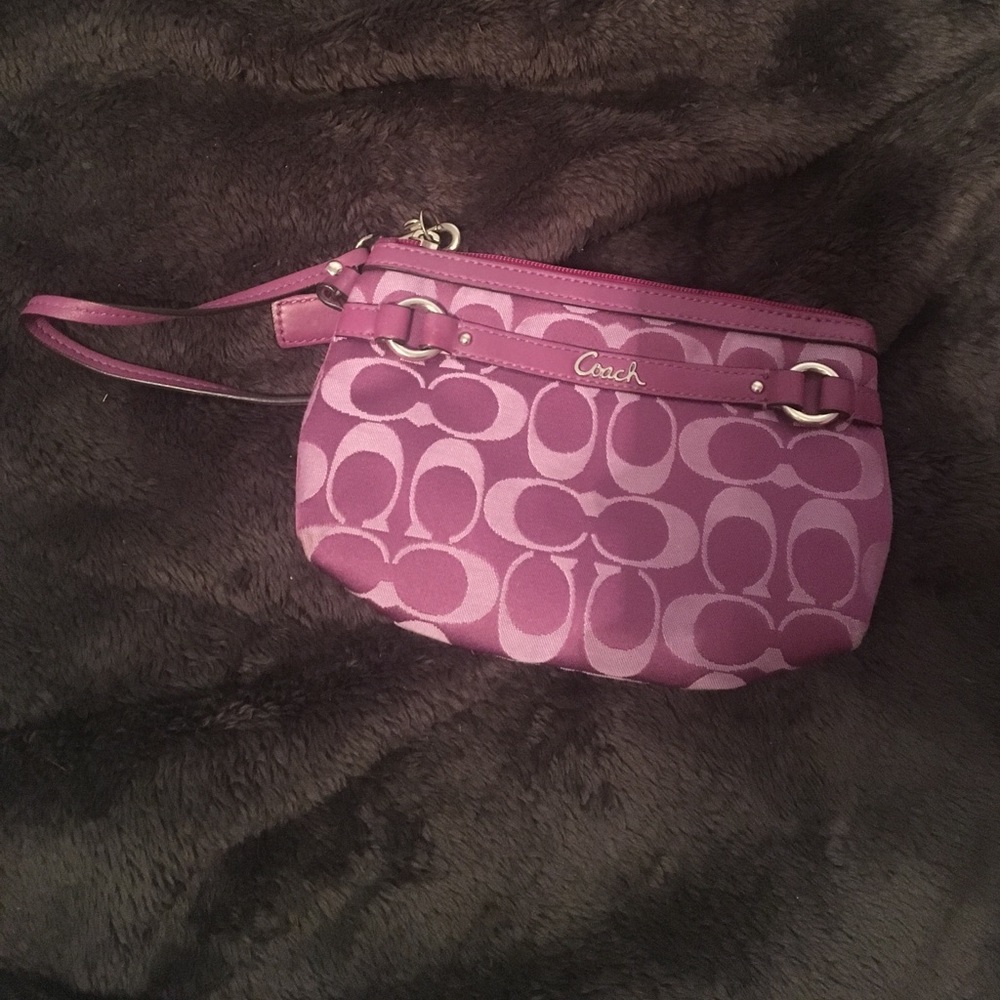 Coach wristlet