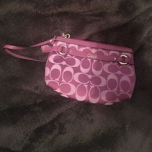 Coach wristlet