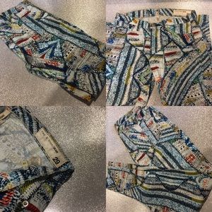 rag and bone stylish/graphic skinny jean/legging