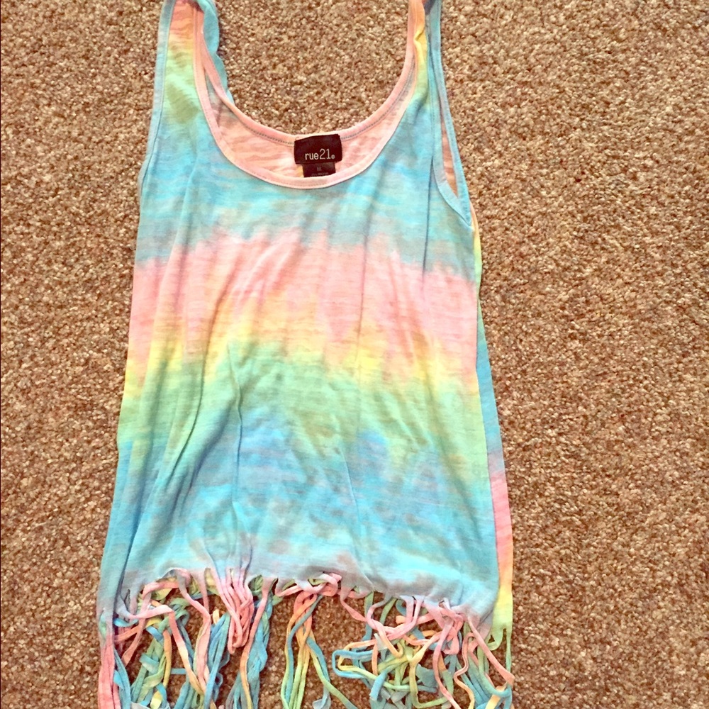 Tie Dye Crop Top