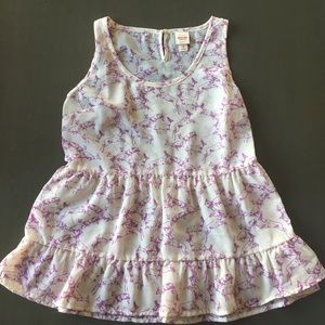 Medium Mossimo peplum-style tank