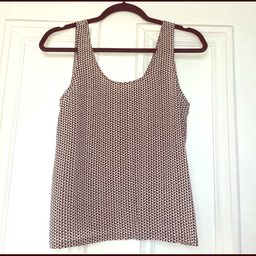 Silk Cropped Tank Top