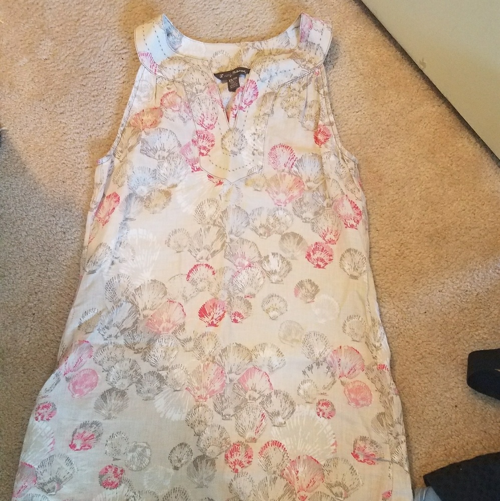 Tommy Bahama shell linen dress