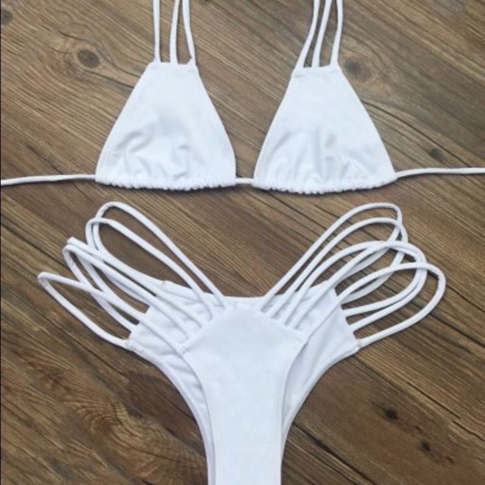 White Bikini Never been worn
