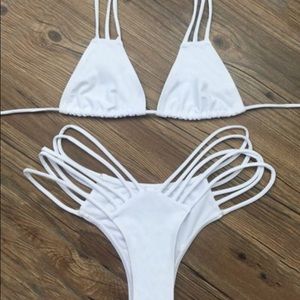 White Bikini Never been worn