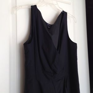 Black A-line Dress