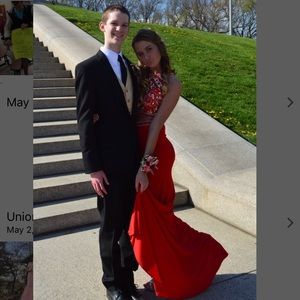 Sherri Hill 2 piece Prom Dress