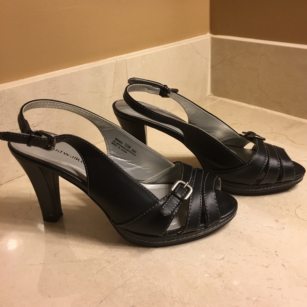 Strapped heels
