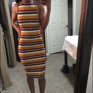 Tight fit midi dress