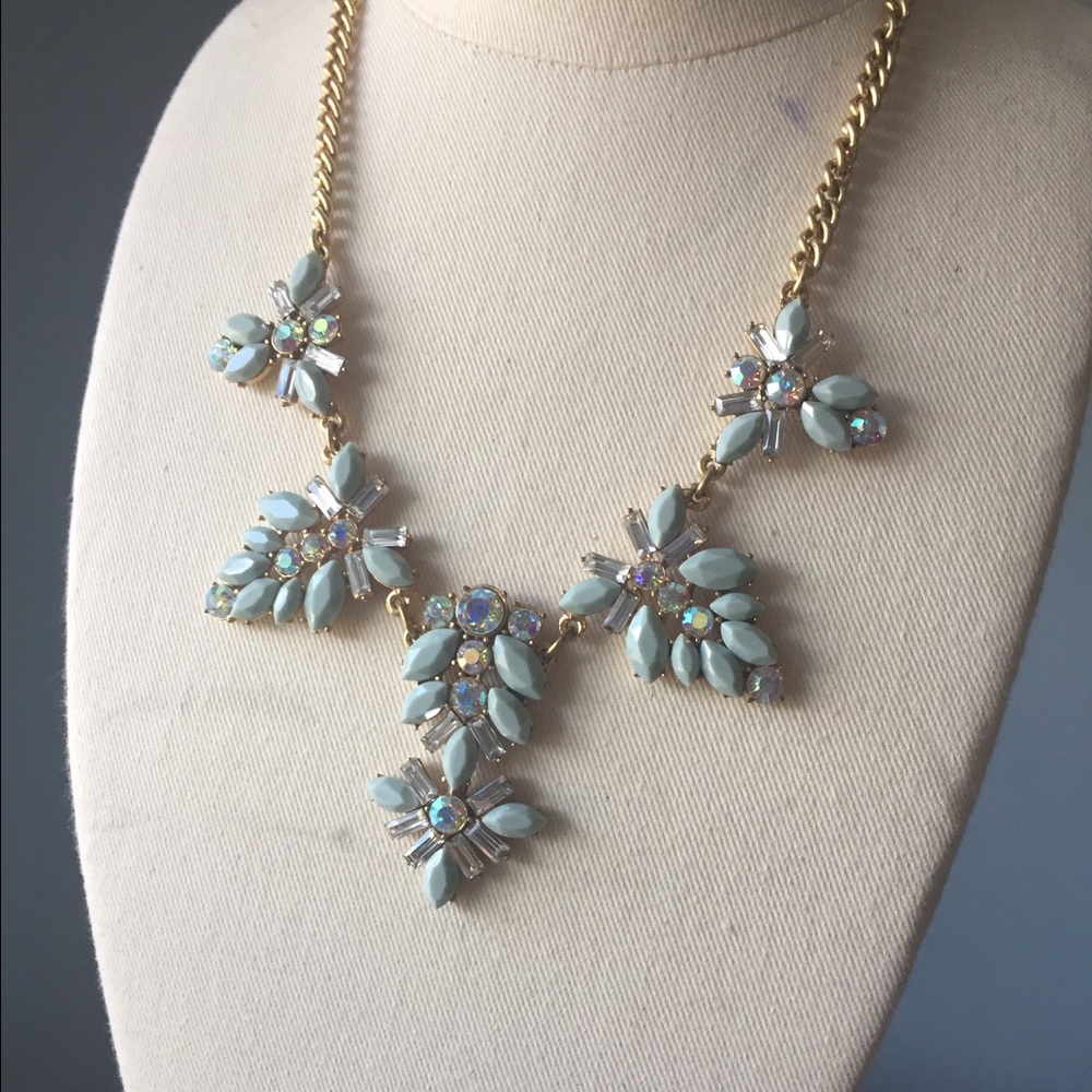 Jcrew light blue necklace