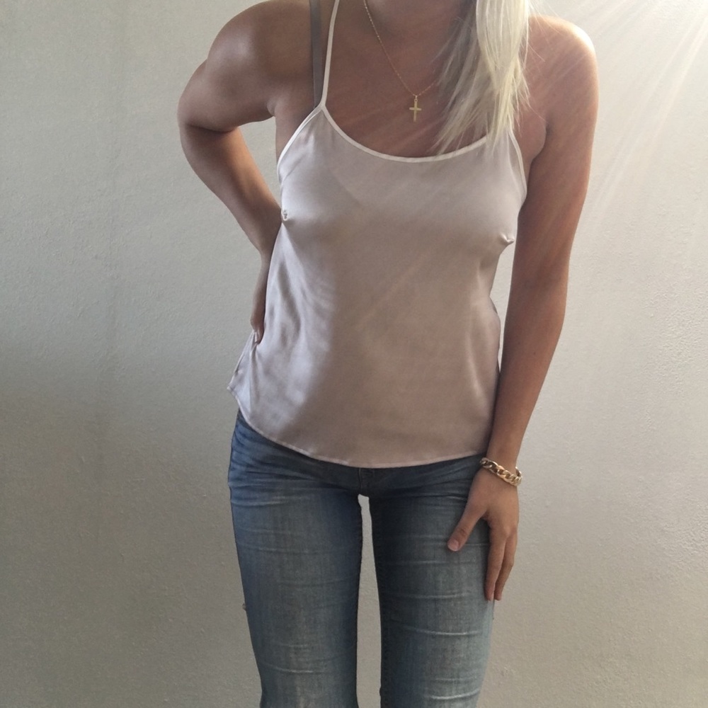 Victoria's Secret silk tank top