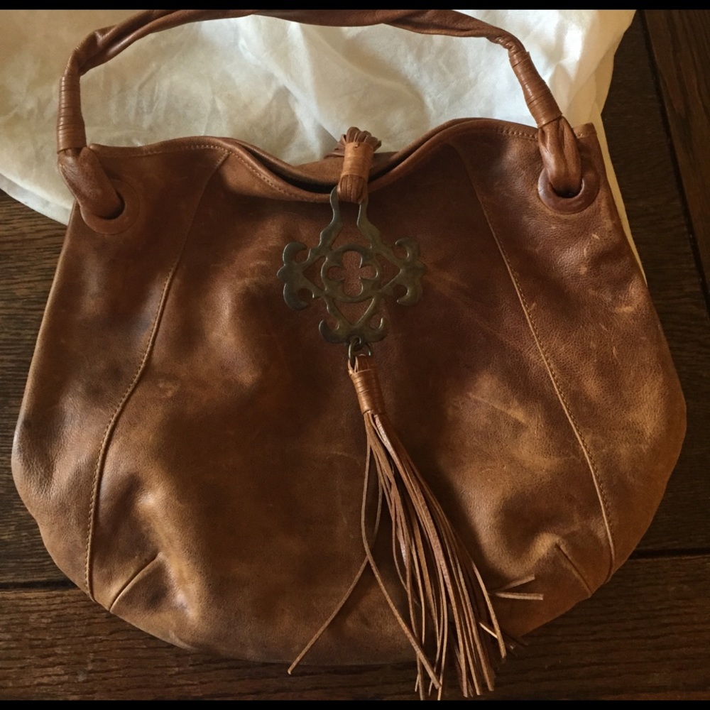 BCBGirls brown leather purse