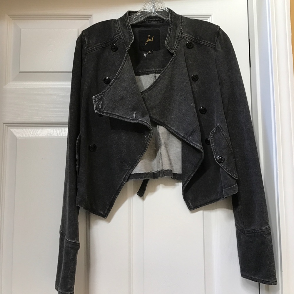 GREY DENIM JACKET