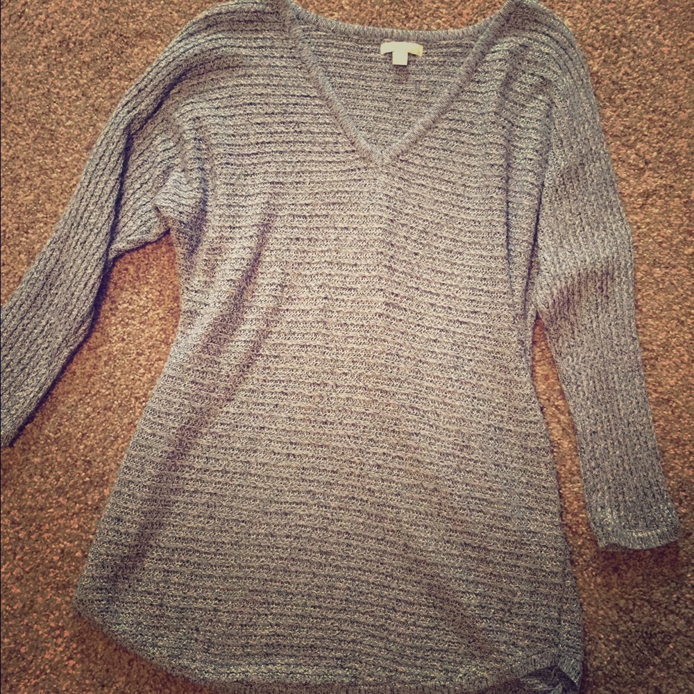 Gray Long Sweater