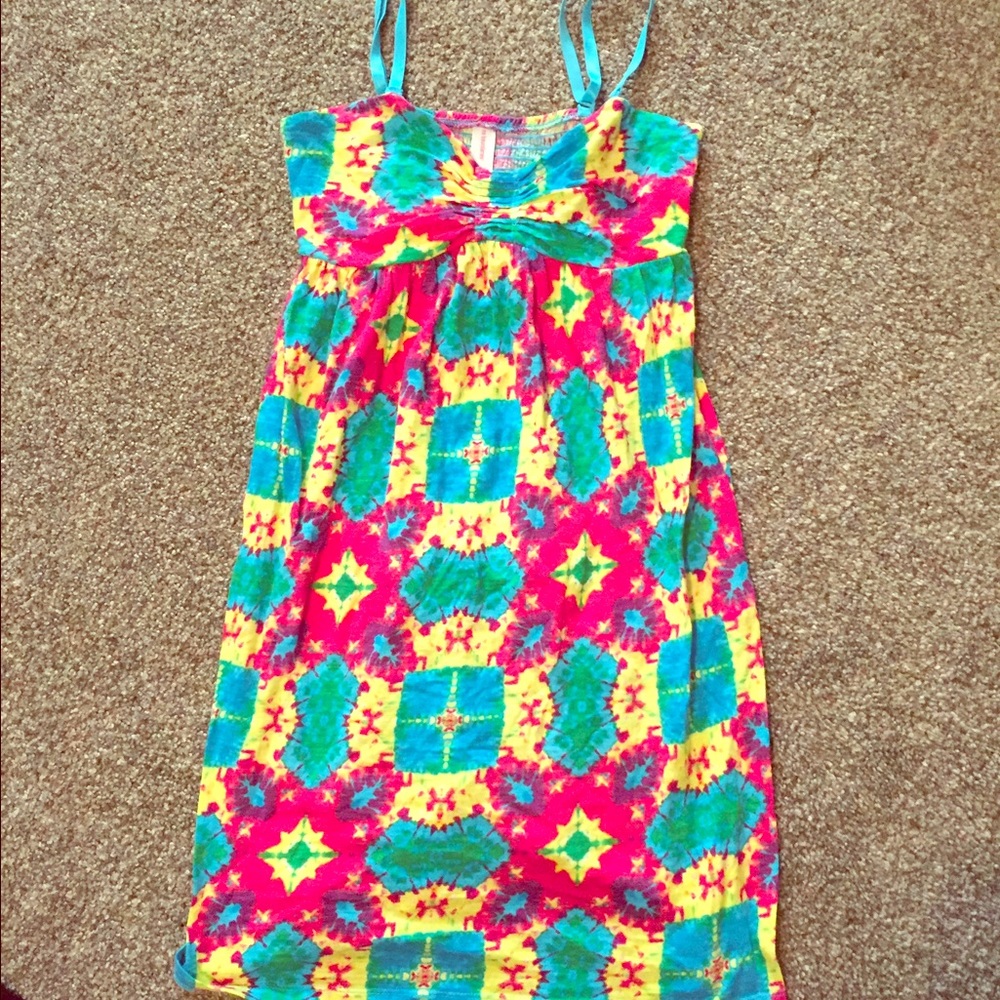 Tie Dye Swimsuit Cover