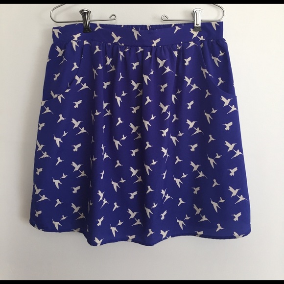 Blue Bird Skirt - Picture 2 of 2