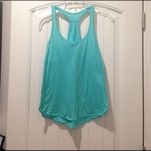 Turquoise Lululemon Workout Tank