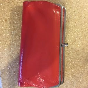 Salmon/red HOBO wallet