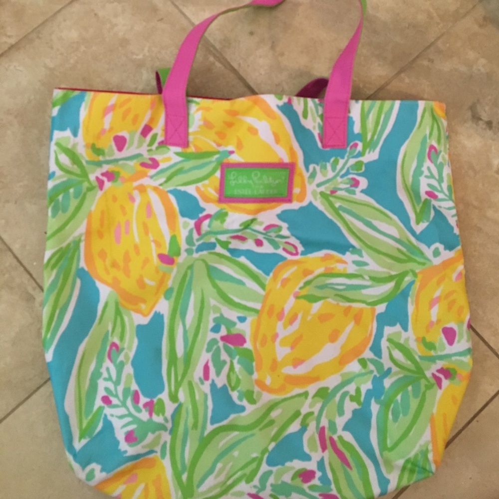 Lilly Pulitzer tote bag!