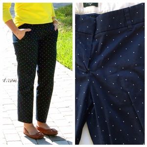 MOVING SALE❗️JCrew Navy Polka Dot Chino MOVING SALE❗️JCrew Navy Polka Dot Chino