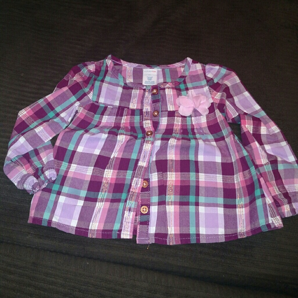 Plaid top