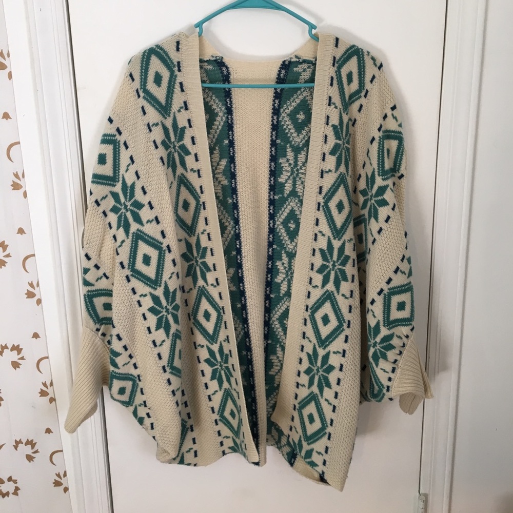 Batwing Tribal Cardigan