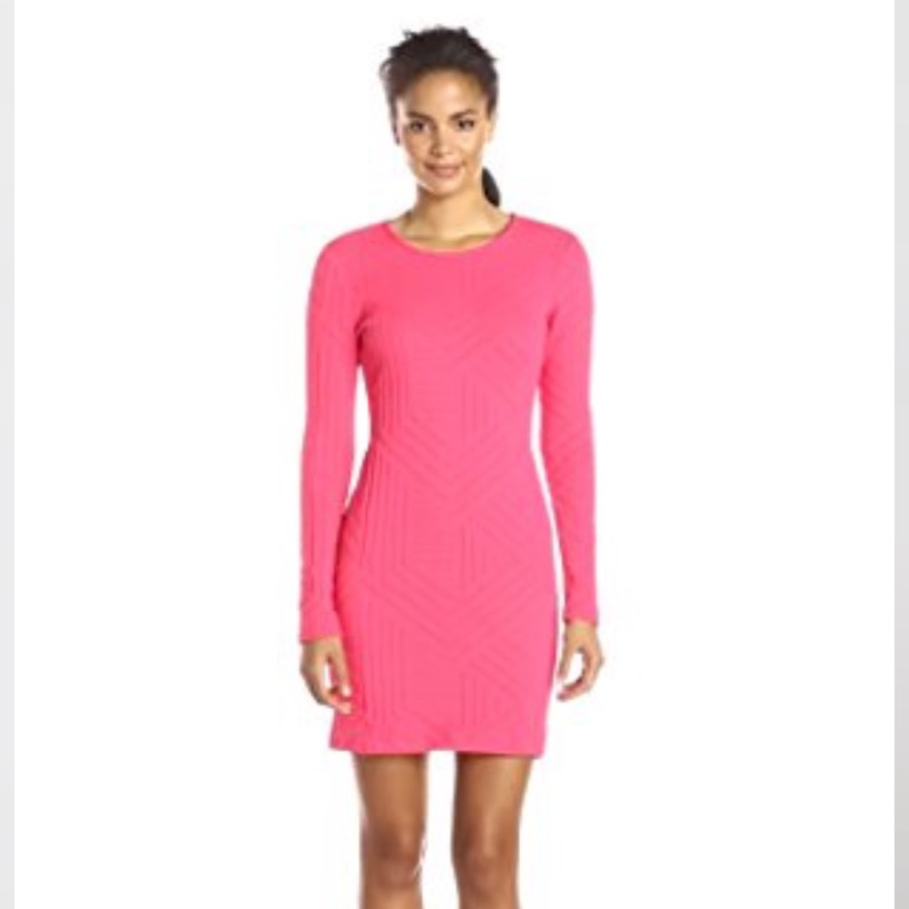 Shoshanna Women's Embossed Knit Brooklyn Dress