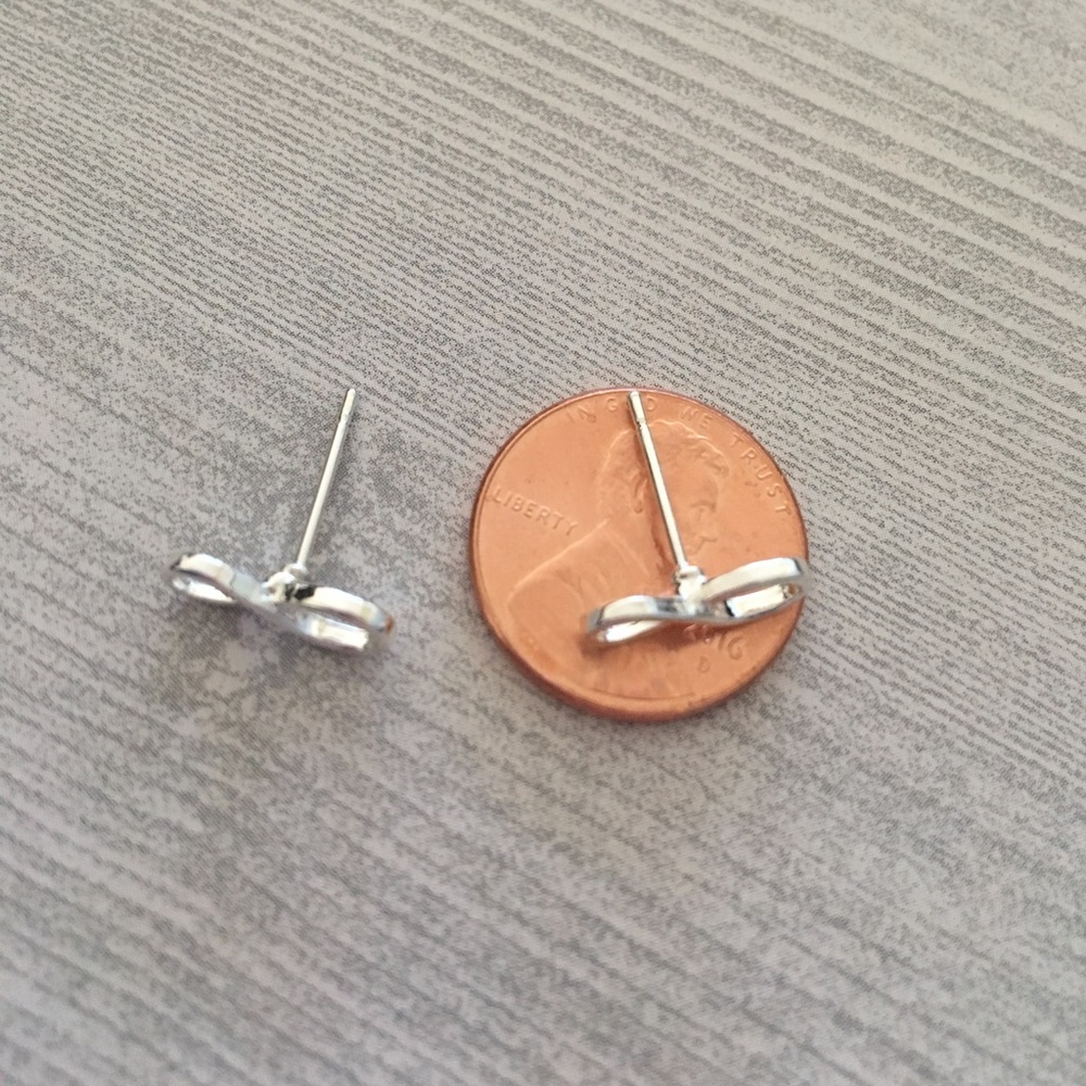 Infinity Earrings - Picture 2 of 3