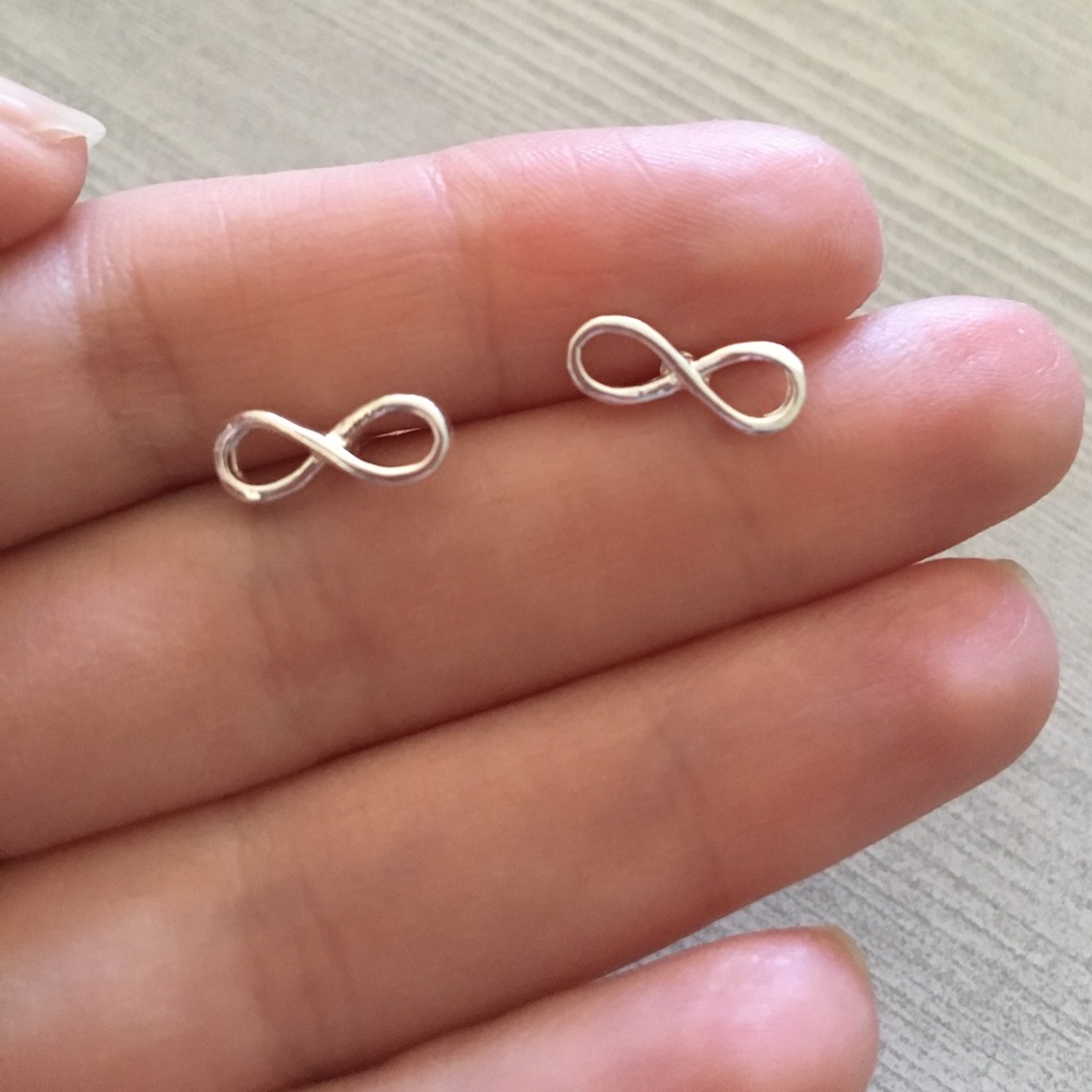 Infinity Earrings - Picture 3 of 3