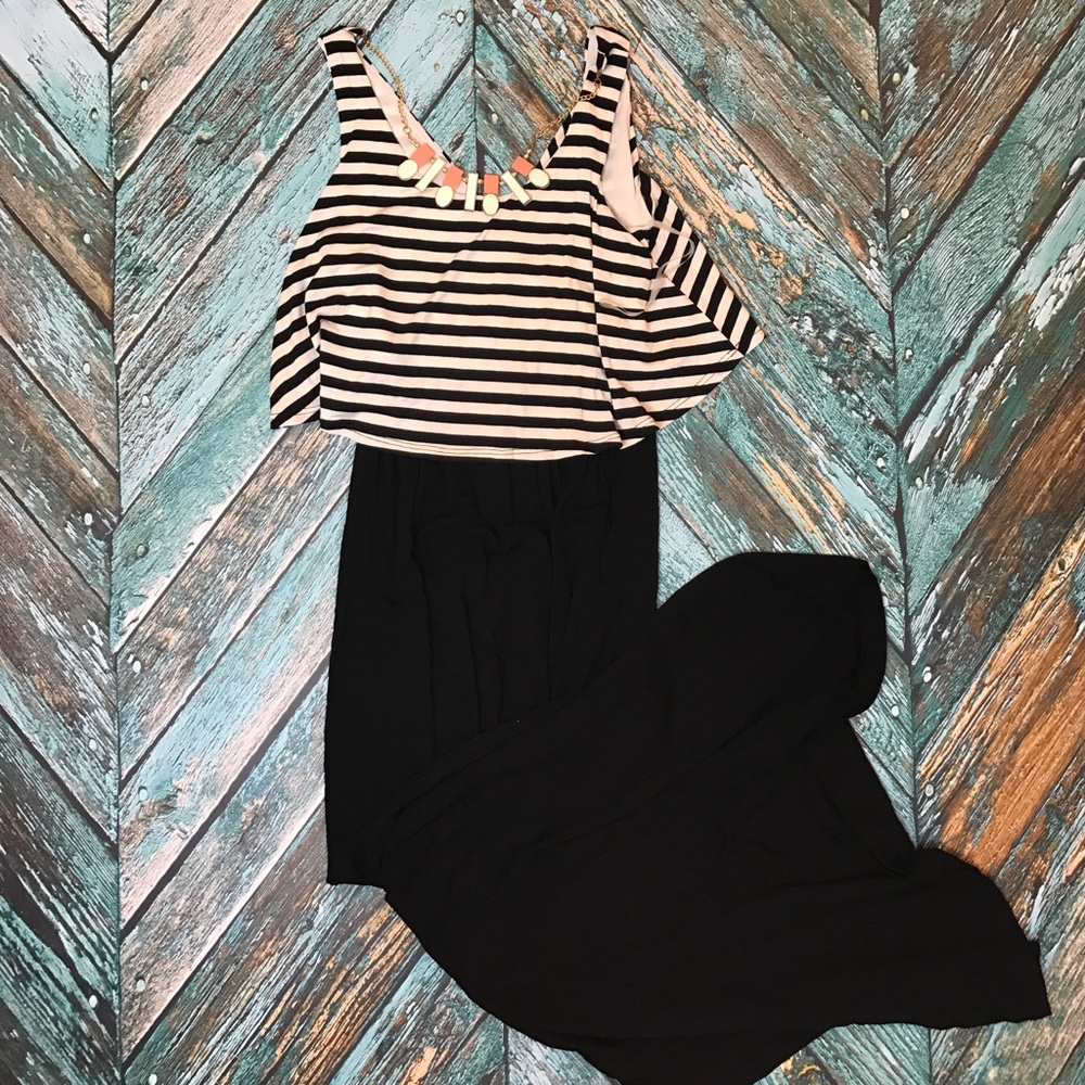 Black and White Maxi