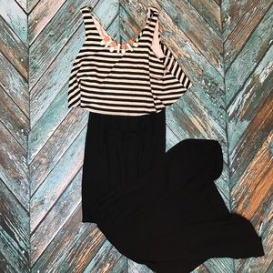 Black and White Maxi