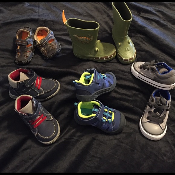 Converse Other - 5 pair of boys Walker shoes, size 5.