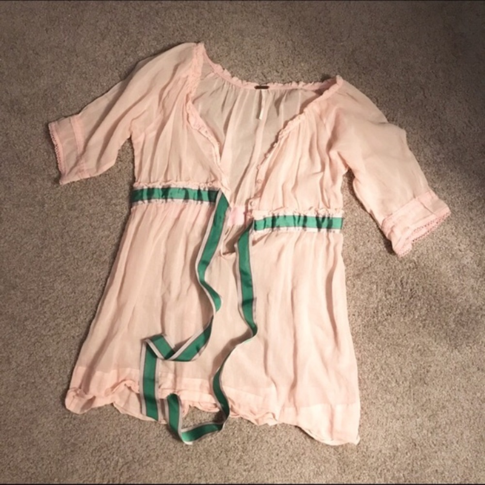 Free People Sheer Tunic