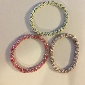 3 Lilly and Laura bracelets
