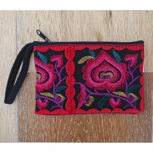 Authentic woven clutch from Thailand