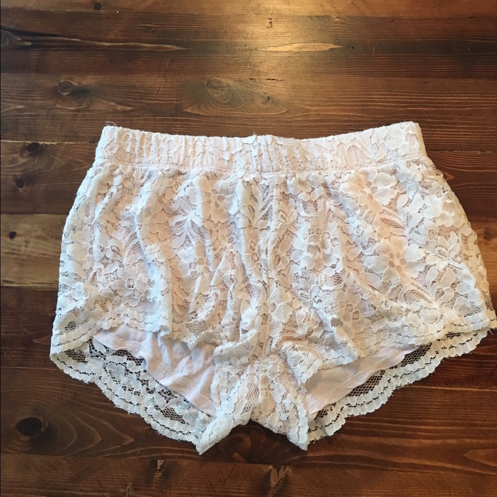 Forever 21 lace shorts