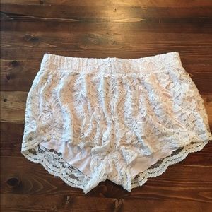 Forever 21 lace shorts