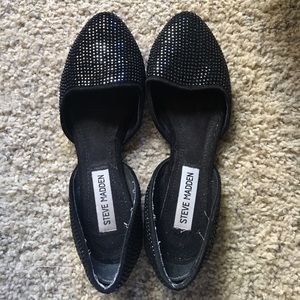 Black Steve Madden Flats