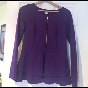 Venus- Size Medium, purple blouse