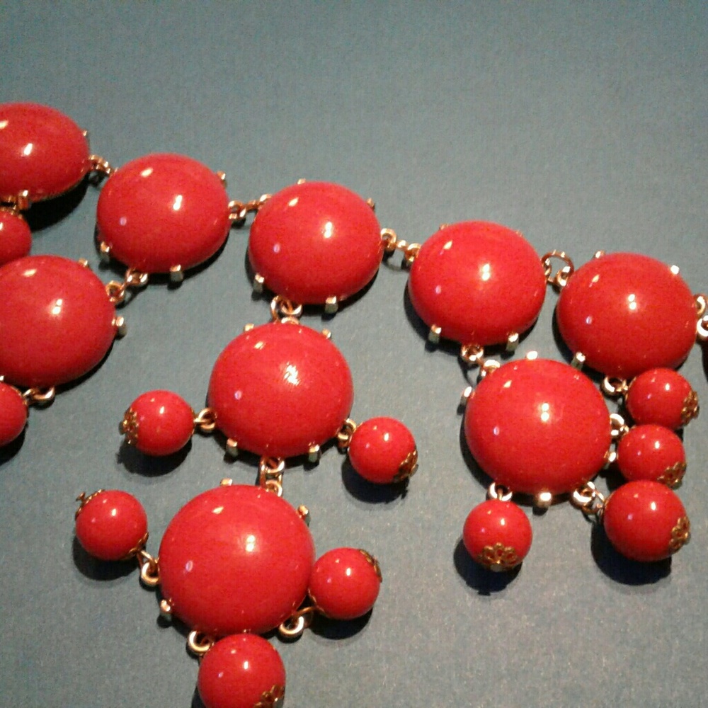 Bali / India inspired vintage red necklace