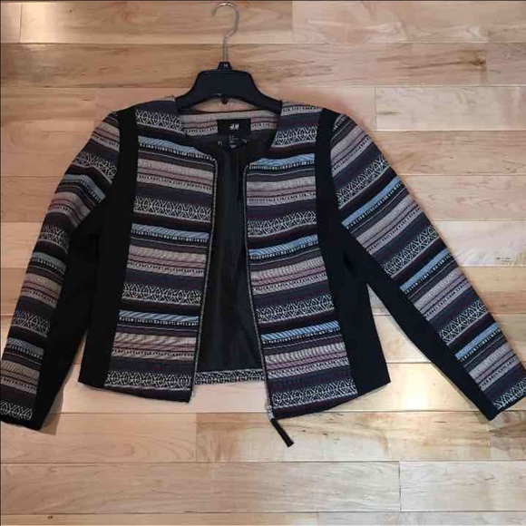 H&M Jackets & Blazers - H&M Multi-Color Blazer